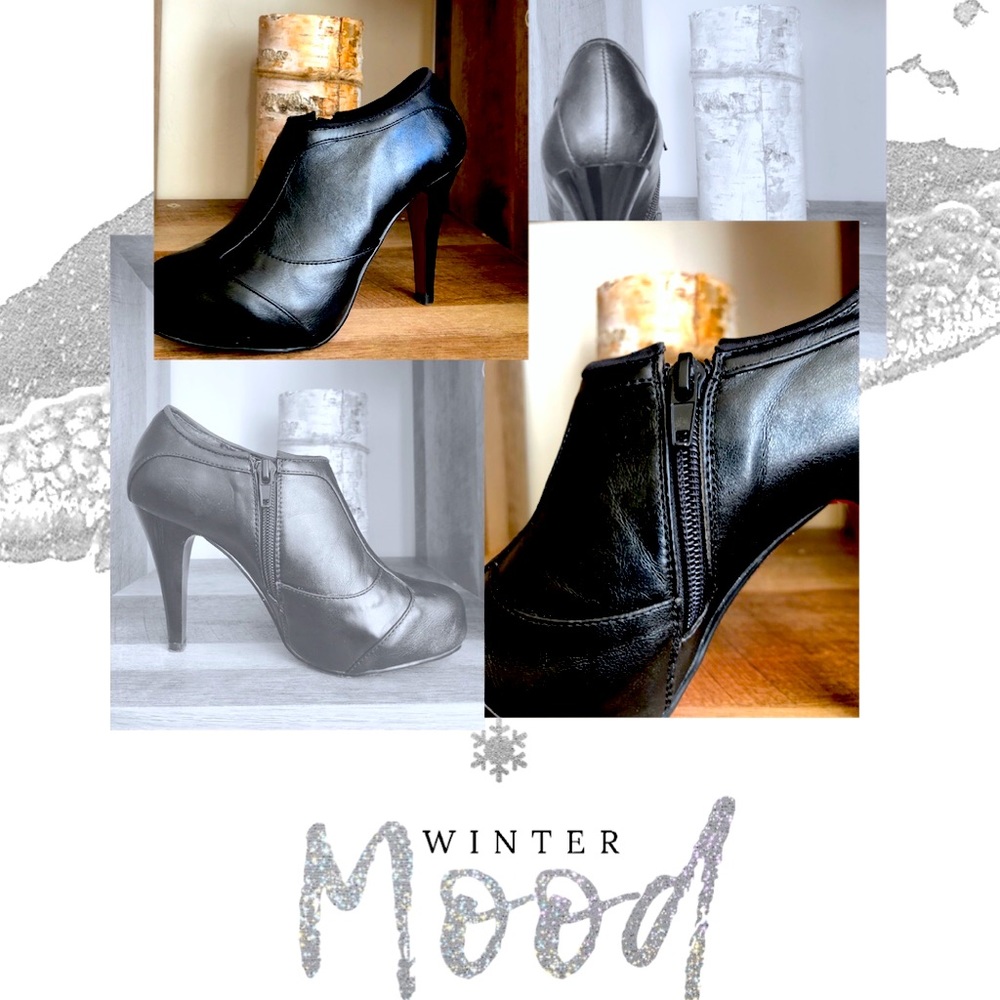 Women’s , Juniors Black Ankle Boots